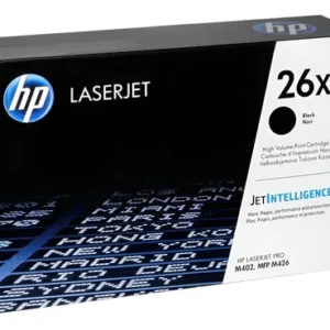 Cartucho de tóner original LaserJet HP 26X negro de alta capacidad (CF226X)
